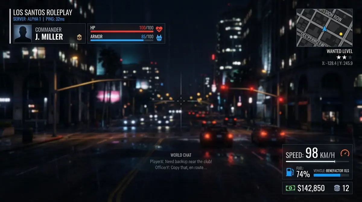 FiveM HUD Guide: What Matters for a Modern Roleplay Server