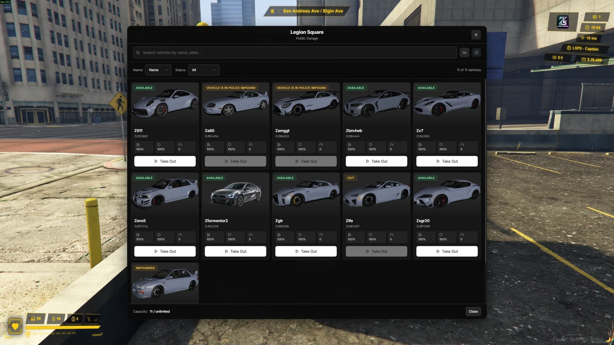 Zloma SimpleGarages [FREE] ESX/QBCORE/QBOX product thumbnail, image 9