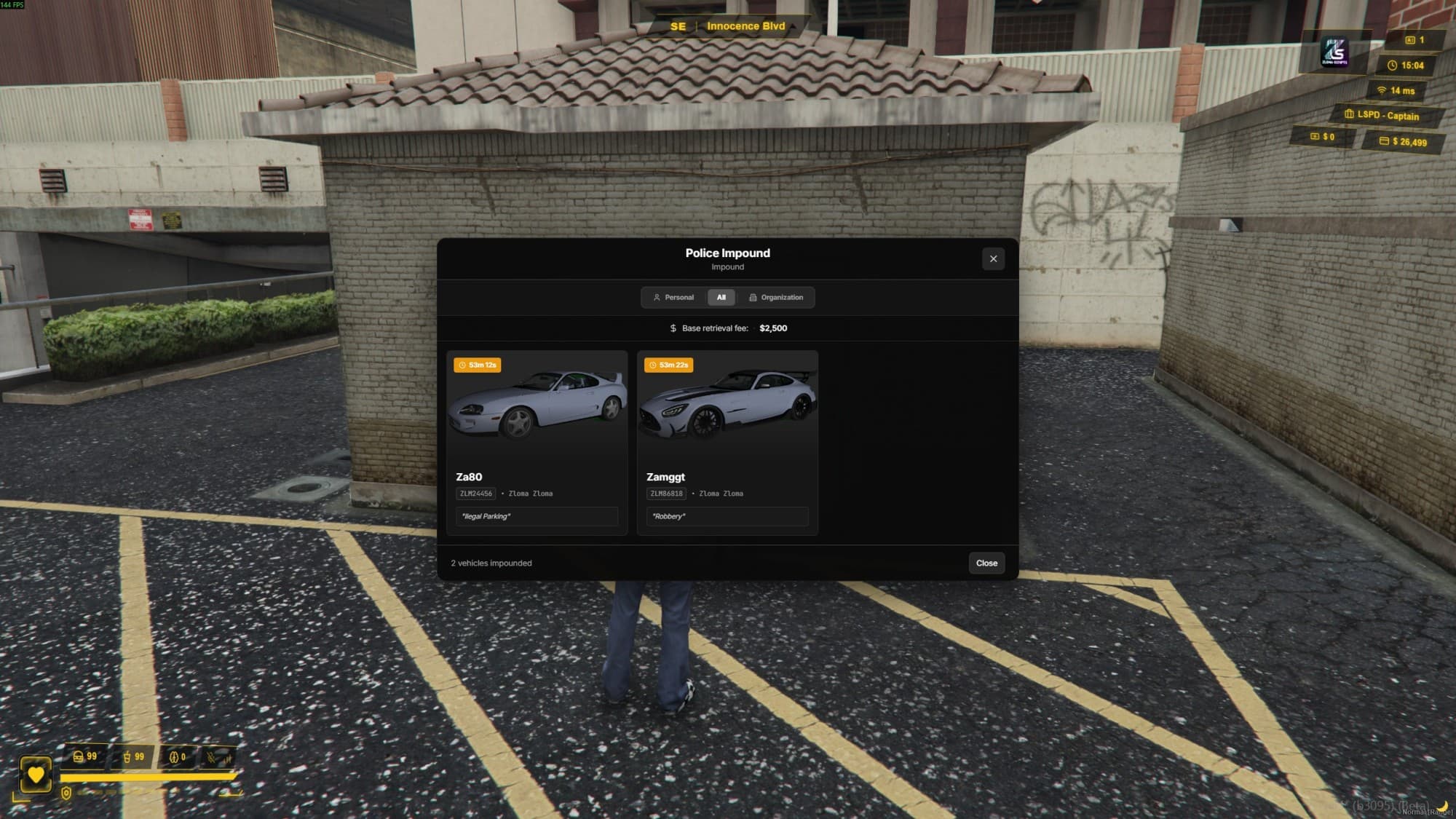 Zloma SimpleGarages [FREE] ESX/QBCORE/QBOX product thumbnail, image 7