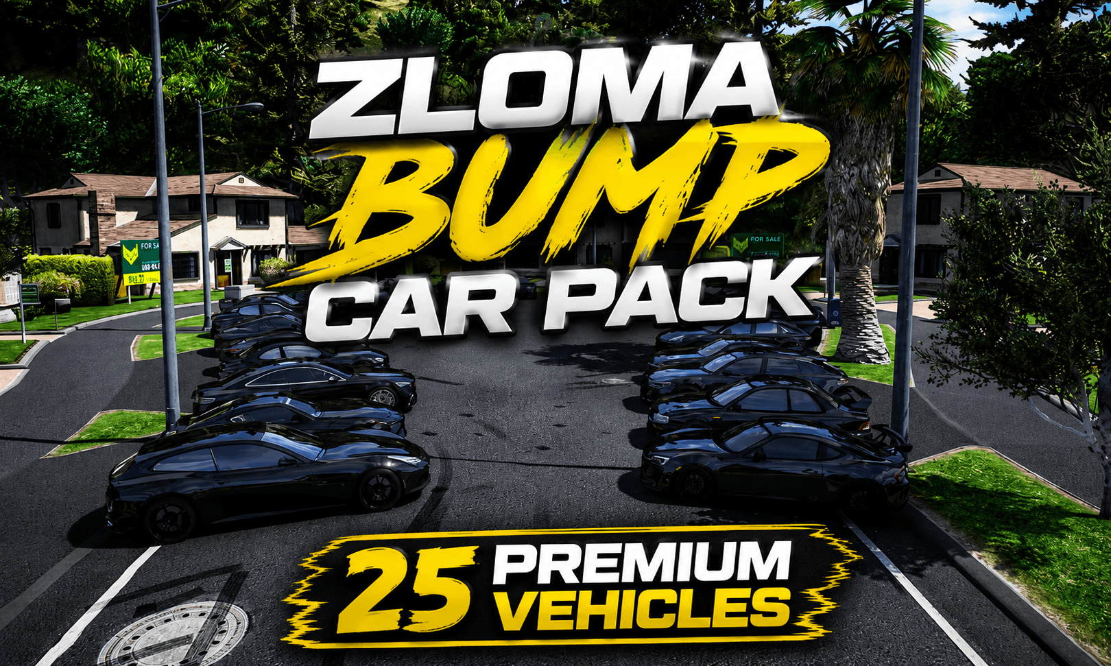 Zloma Bump Car Pack 2 - 25 Premium BUMP/GLIDE Vehicles, a FiveM VEHICLES resource for QBCORE, ESX, QBOX