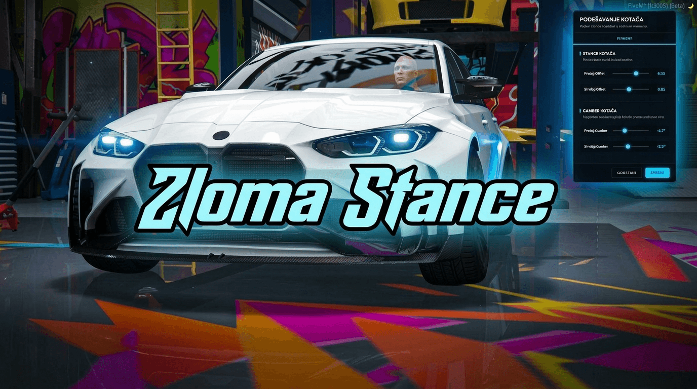 Zloma Stance, a FiveM SCRIPTS resource for QBCORE, ESX, QBOX